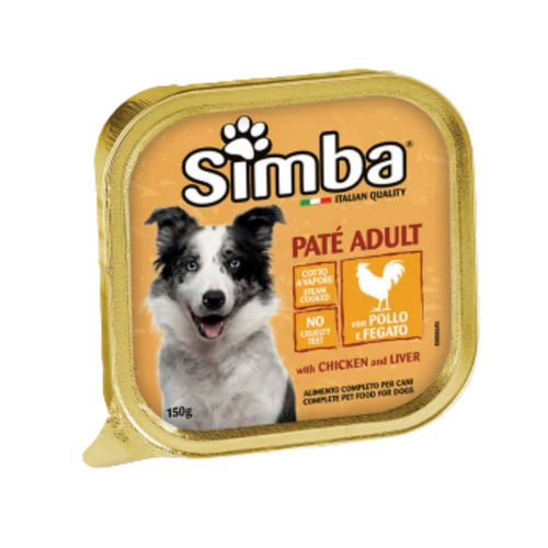 Simba Dog 150g Csirke&amp;Máj pástétom