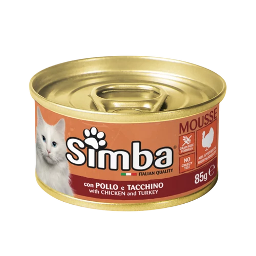Simba Cat 85g Csirke&amp;Pulyka Mousse