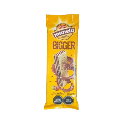 Bigger mogyoró ízű krémmel töltött ostya 50g