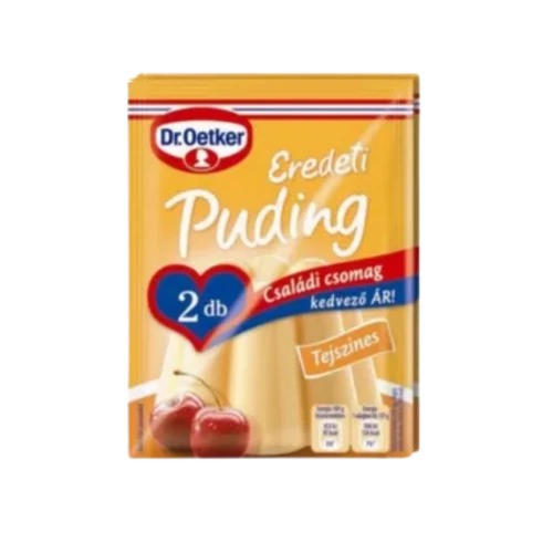 Dr.Oetker puding 2x40g tejszín ízű GM