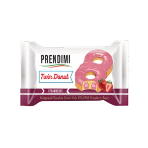 Prendimi Twin Dunat piskóta 40g Epres