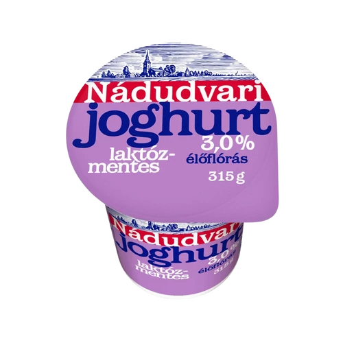 Nádudvari joghurt 315g Laktózmentes
