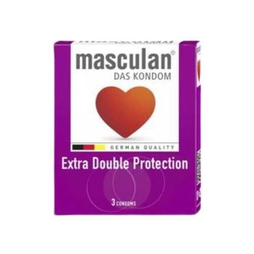 Masculan óvszer 3db-os dupla védelem