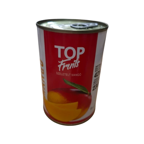 Top Fruits mangó szeletelt 425/230g