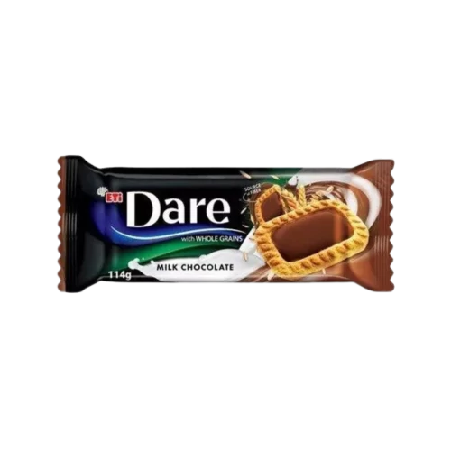 Dare teljes kiőrlésű keksz tejcsokoládés 114g