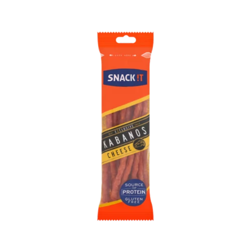 Snack!t Kabanos sajttal 120g