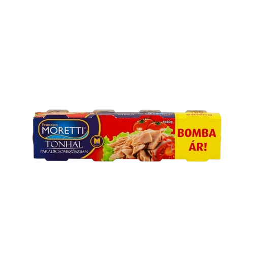 Moretti tonhal paradicsom szószban 4x80g