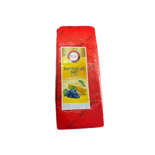 Ryki nagylyukú sajt 45% 3,8kg 598