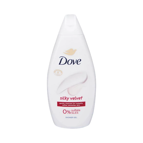 Dove tusfürdő 450ml Silky Velvet női