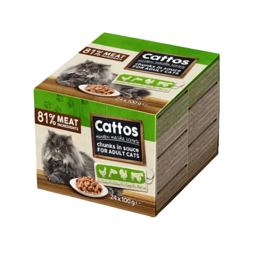 Cattos alutasakos multibox 24x100g