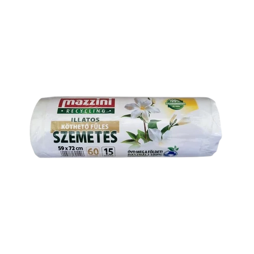 Mazzini köthető füles szemetes 35l Virág illat