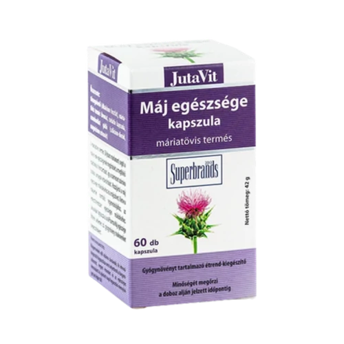 Jutavit Máj egészsége kapszula 60x Máriatövis kivonat