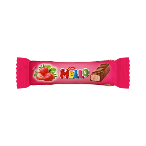 HELLO szelet 20g Eper