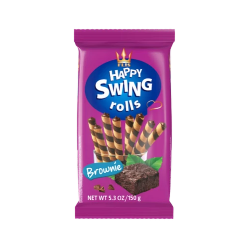Happy Swing brownie ízű ostyarúd 150g