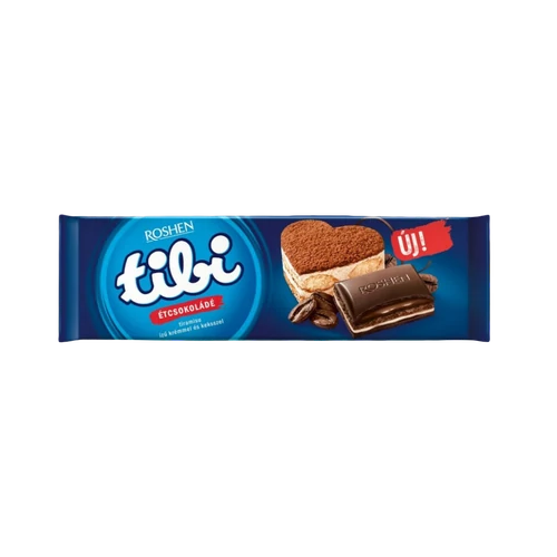 Tibi étcsokoládé 290g Tiramisu cream and cookies