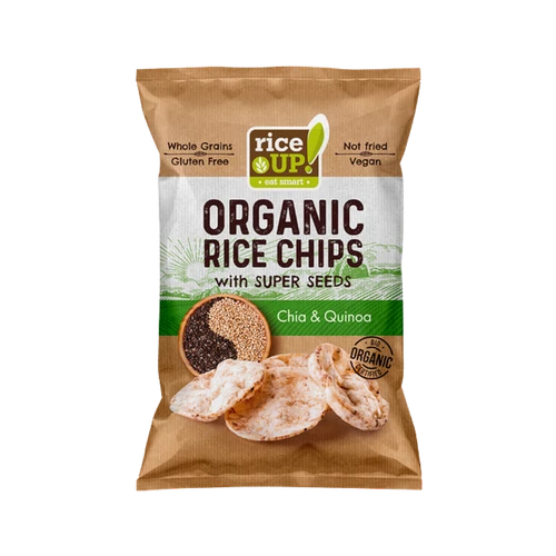 Rice Up BIO chia&amp;quinoa chips 25g
