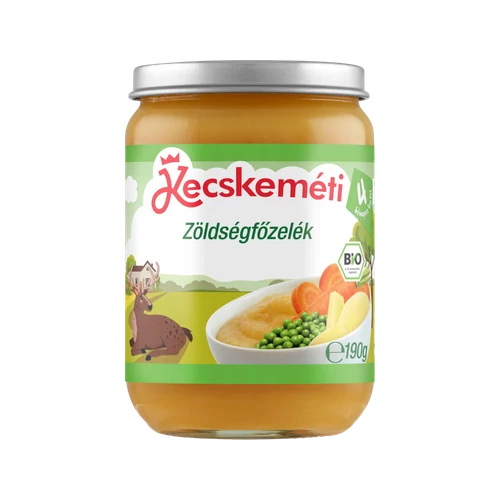 Kecskeméti bébiétel BIO Zöldségkészítmény 190g