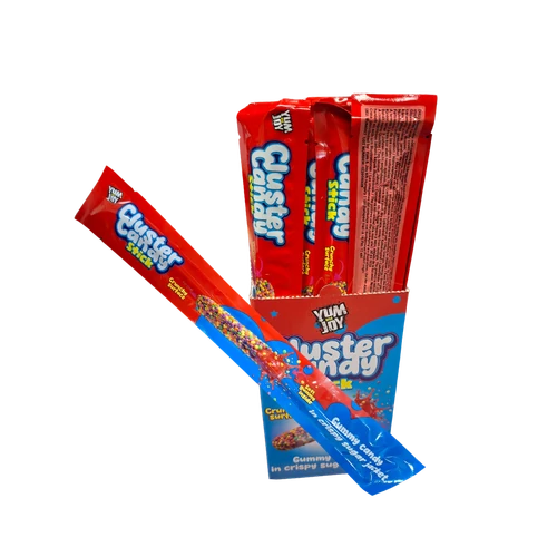 Candy Cluster Gumicukor cukorkakabátban hosszúkás 26g