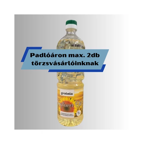 LIMITÁLT Grainia napraforgó étolaj 1l