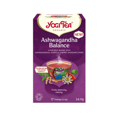 Yogi Tea(R) Ashwagandha egyensúly bio tea 34g