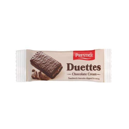 Prestige Duettes mártott töltött keksz csokis 22,5g