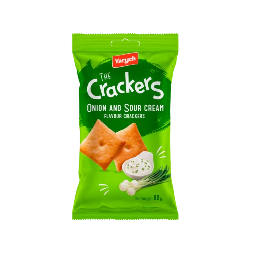 Yarich kréker 80g Hagymás-Tejfölös