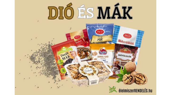 DIÓ ÉS MÁK