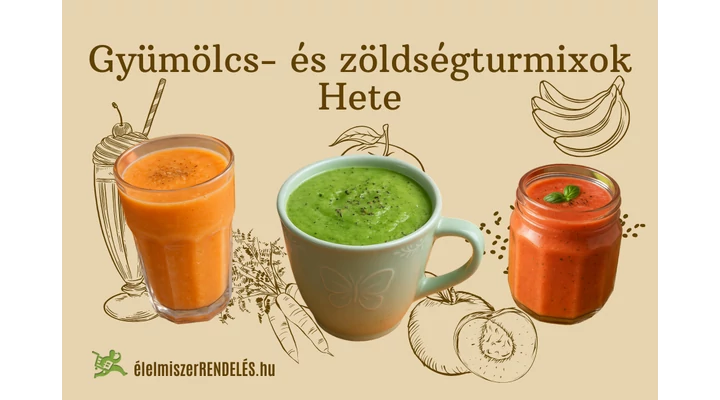 Gyümölcs- és zöldségturmixok