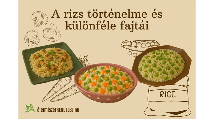 Rizs történelme és különféle fajtái