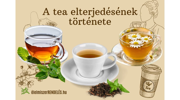 A tea elterjedésének története