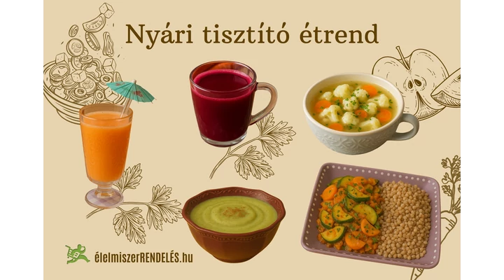 Nyári tisztító étrend 