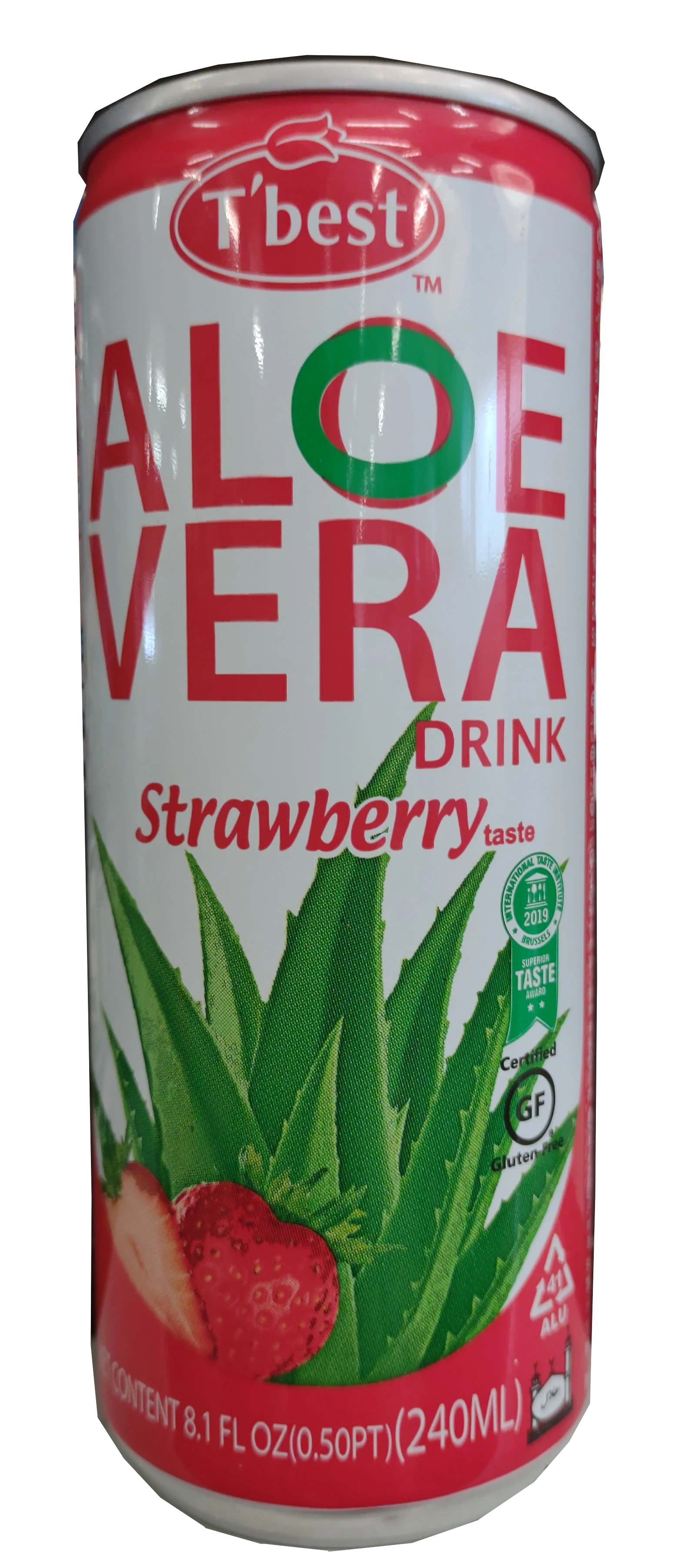 Aloe Vera rostos gyümölcsital 240ml Eper