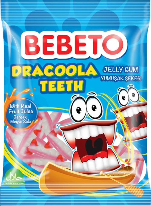 .Bebeto gumicukor 80g Dracula Teeth