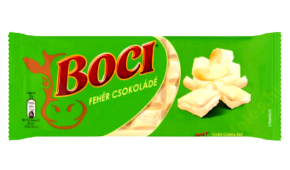 Boci 90g fehér csokoládé