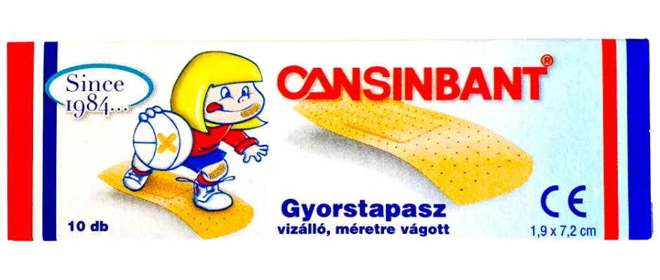 Cansinbant gyorstapasz 10db  30db/#