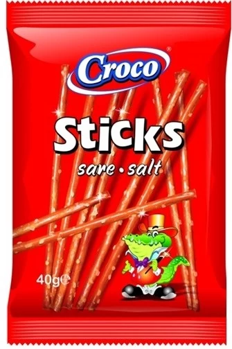 .Croco Sticks 40g Sós ropi