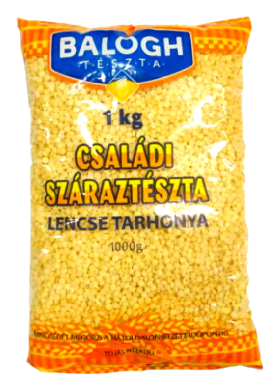 .Családi tészta 1kg Lencsetarhonya