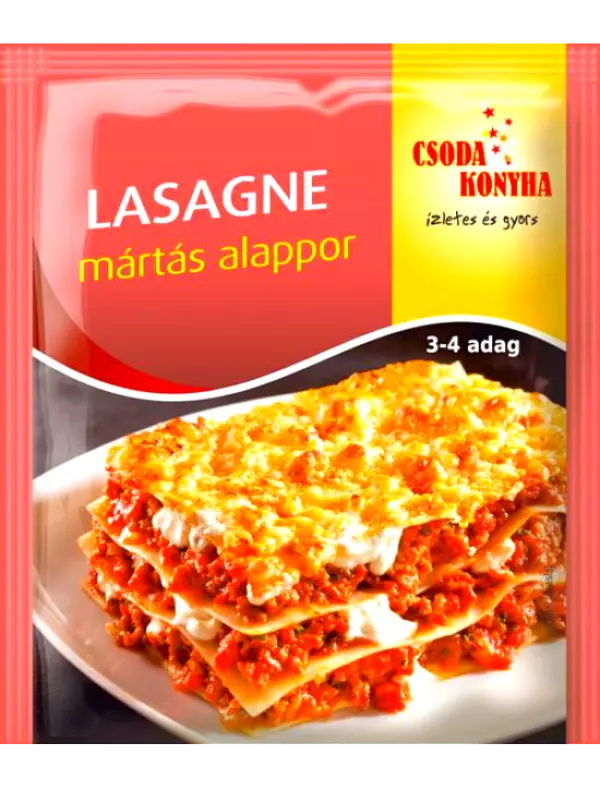 .Csoda Konyha Lasagne mártás por 48g