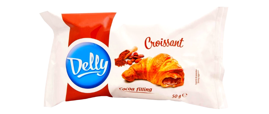 Delly Croissant 50g Kakaó