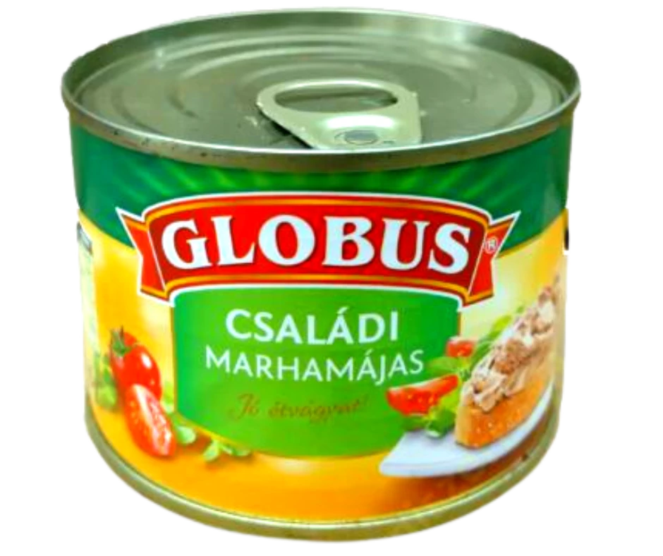 Globus Családi Marhamájas 190g tépözárral