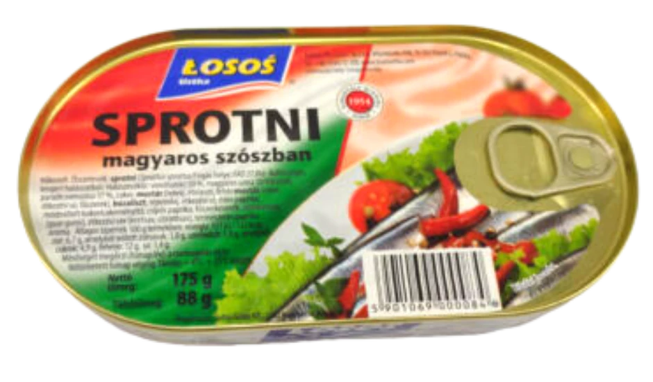 Losos 175g Sprotni Magyaros szószban