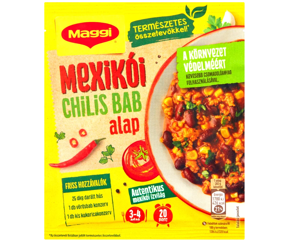 .Maggi mexikói chilis bab alap 48g