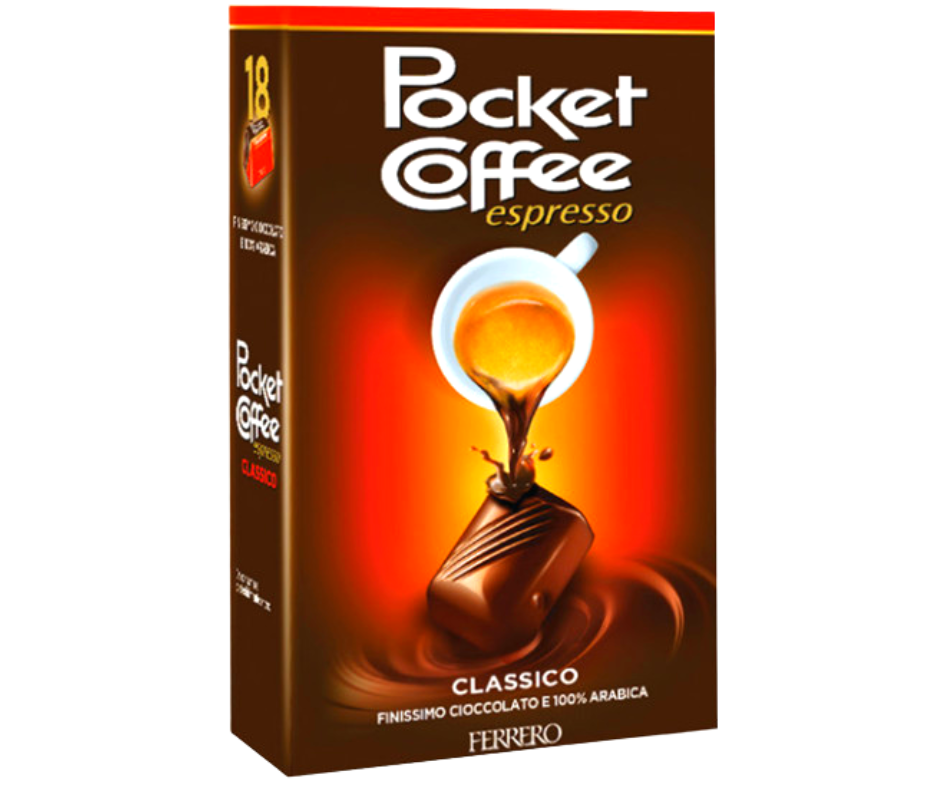 .Pocket Coffee 225g T18x6