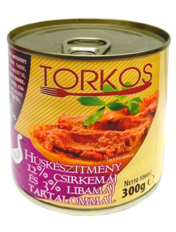 Torkos pástétom 300g Libamájas