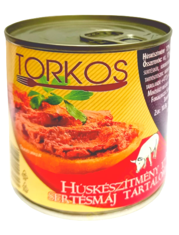 Torkos pástétom 300g Sertésmájas