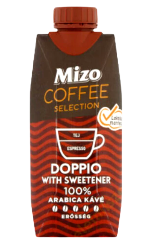 Mizo coffee selection laktózmentes Doppio 330ml