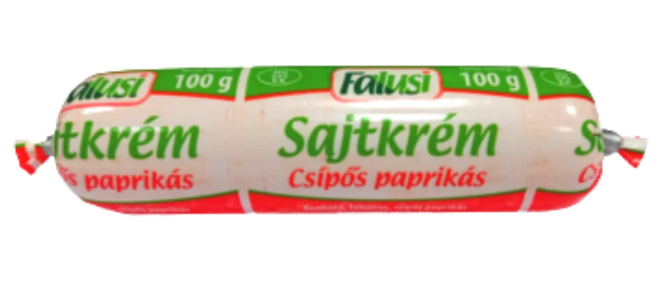 .Falusi tömlős sajt csípős papr.100g