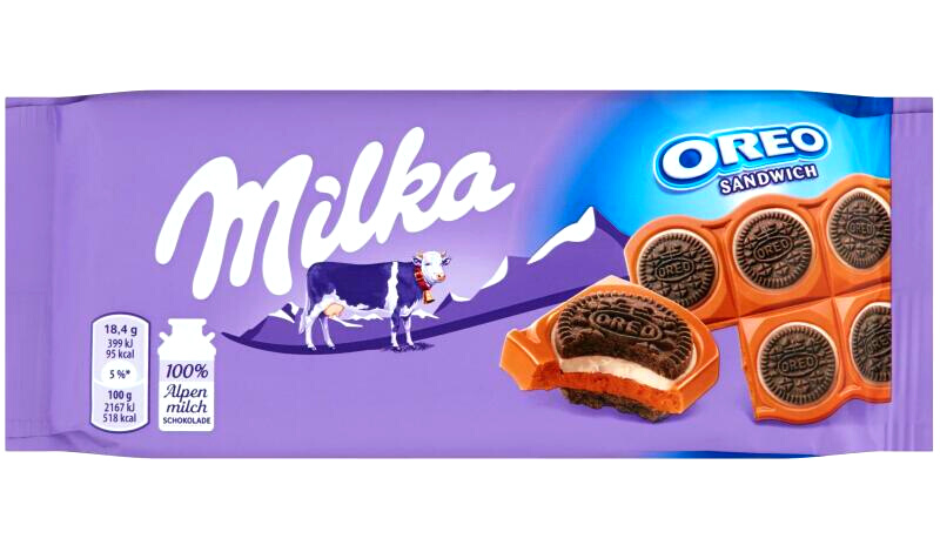 .Milka 92g Oreo Sandwich
