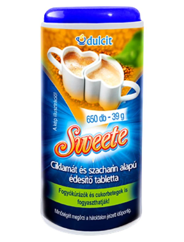 .Sweete édesítö tabl. 39g 650db