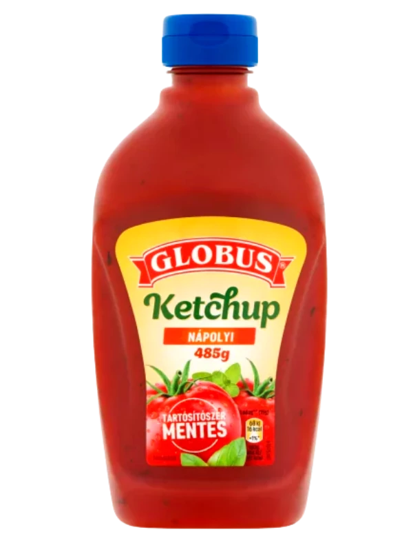 Globus Ketchup 485g Nápolyi flakonos